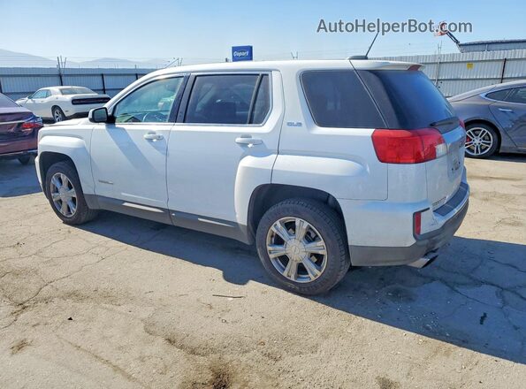2GKALMEK0H6231789 2017 GMC TERRAIN White Tył lewy