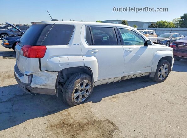 2GKALMEK0H6231789 2017 GMC TERRAIN White Tył prawy