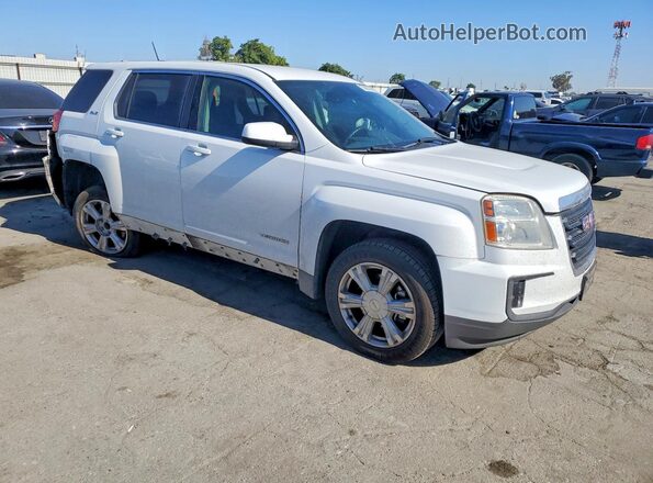 2GKALMEK0H6231789 2017 GMC TERRAIN White Przód prawy