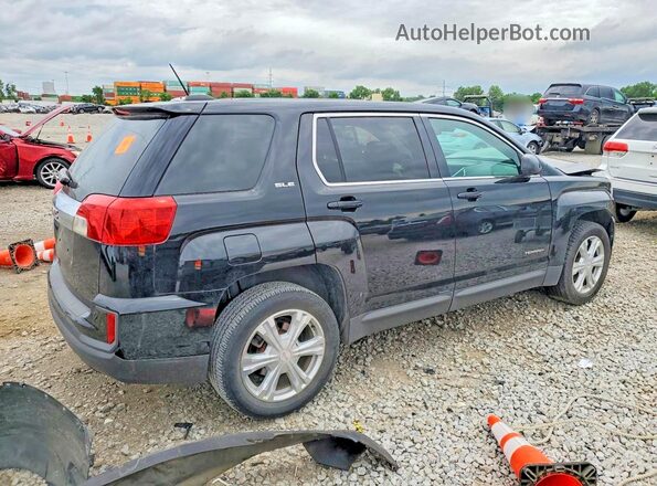 2GKALMEK0H6342715 2017 GMC TERRAIN Black Հետևի աջ