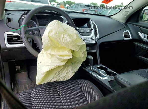 2GKALMEK0H6342715 2017 GMC TERRAIN Black Առջևի վահանակի տեսք