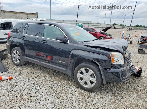 2GKALMEK0H6342715 2017 GMC TERRAIN Black Առջևի աջ