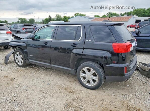 2GKALMEK0H6342715 2017 GMC TERRAIN Black Հետևի ձախ
