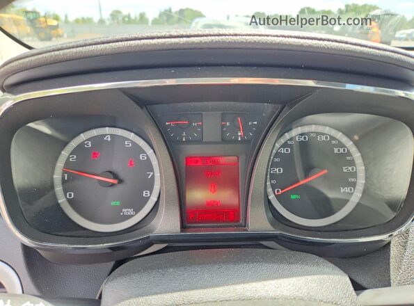 2GKALMEK1G6340857 2016 GMC TERRAIN Черный Вид щитка приборов