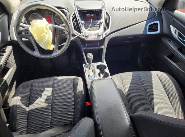 2GKALMEK1G6340857 2016 GMC TERRAIN Черный Вид панели приборов
