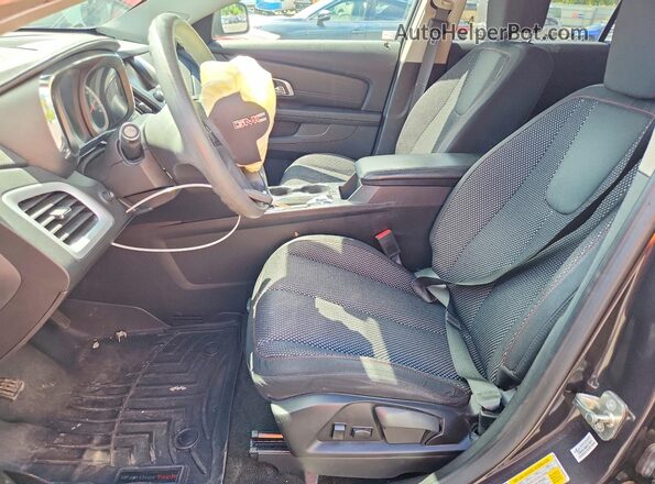 2GKALMEK1G6340857 2016 GMC TERRAIN Черный Вид салона спереди