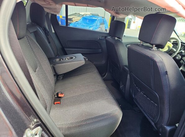 2GKALMEK1G6340857 2016 GMC TERRAIN Черный Вид задних сидений