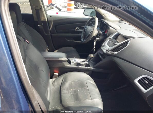 2GKALMEK1H6132382 2017 GMC TERRAIN Blue წინა სალონის ხედი