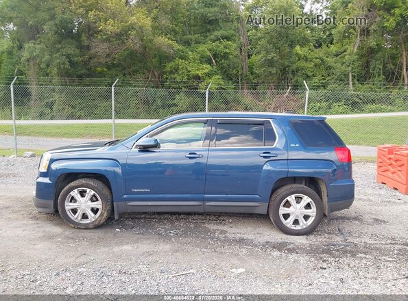 2GKALMEK1H6132382 2017 GMC TERRAIN Blue სალონის 360-გრადუსიანი ხედი
