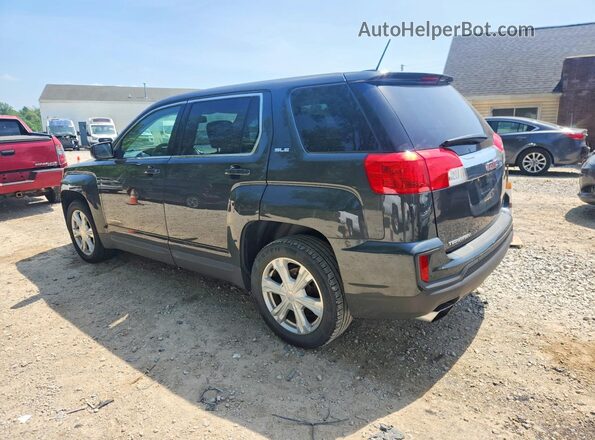 2GKALMEK1H6242266 2017 GMC TERRAIN Charcoal Задня ліва чверть