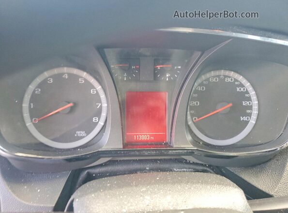 2GKALMEK1H6310355 2017 GMC TERRAIN Blue Սարքավորումների վահանակի տեսք