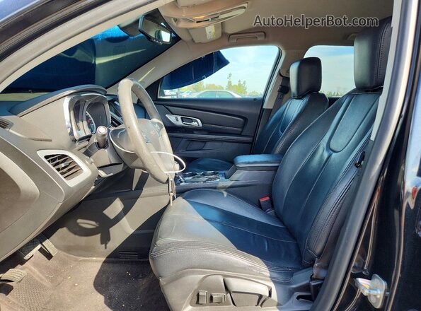 2GKALMEK2G6143468 2016 GMC TERRAIN Black წინა სალონის ხედი