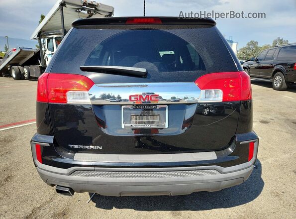 2GKALMEK2G6143468 2016 GMC TERRAIN Black უკანა ხედი