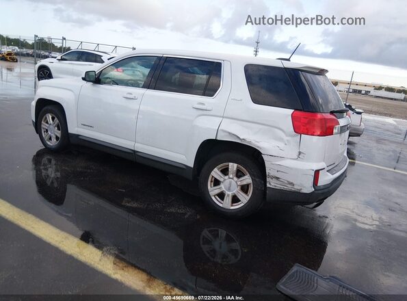 2GKALMEK2G6222963 2016 GMC TERRAIN White Задня ліва чверть