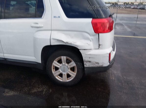 2GKALMEK2G6222963 2016 GMC TERRAIN White Вид спереду