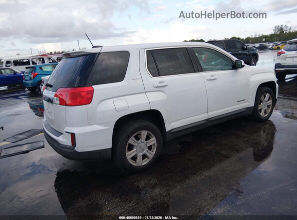 2GKALMEK2G6222963 2016 GMC TERRAIN White Задня права чверть
