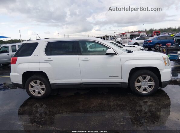 2GKALMEK2G6222963 2016 GMC TERRAIN White Вид задньої частини салону