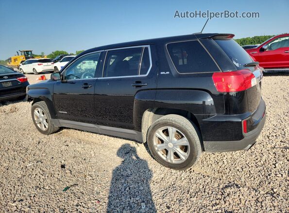 2GKALMEK2H6111444 2017 GMC TERRAIN Black Rear left