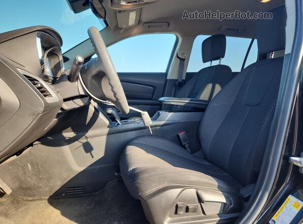 2GKALMEK2H6111444 2017 GMC TERRAIN Black Front interior view
