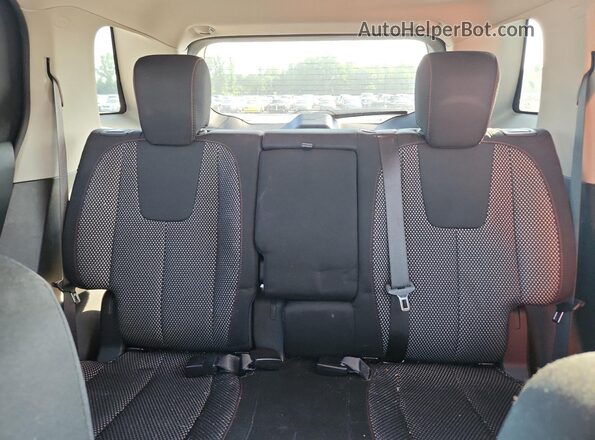 2GKALMEK2H6111444 2017 GMC TERRAIN Black Rear seats view