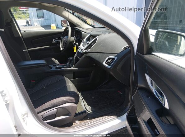 2GKALMEK2H6217277 2017 GMC TERRAIN White Vista interior delantera