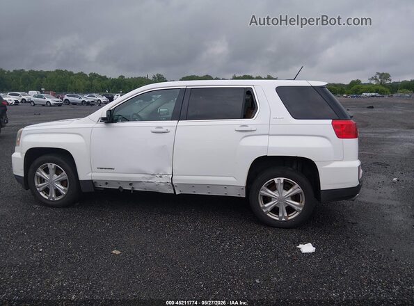 2GKALMEK2H6217277 2017 GMC TERRAIN White Vista interior de 360 grados