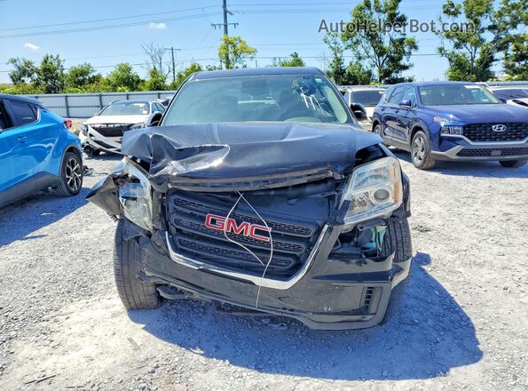 2GKALMEK2H6342411 2017 GMC TERRAIN Черный Вид спереди