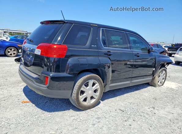 2GKALMEK2H6342411 2017 GMC TERRAIN Черный Задняя правая четверть