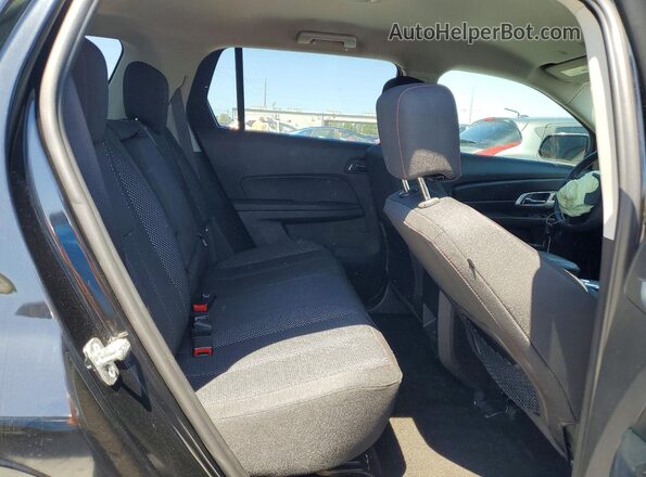 2GKALMEK2H6342411 2017 GMC TERRAIN Черный Вид задней части салона