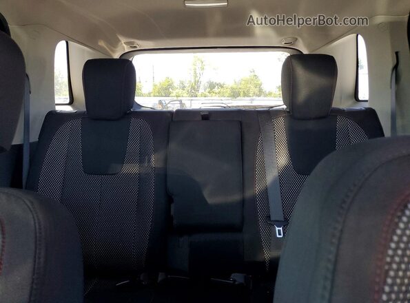 2GKALMEK2H6342411 2017 GMC TERRAIN Черный Вид задних сидений