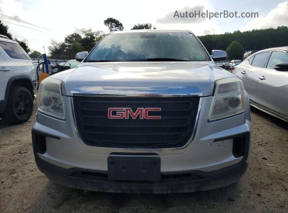 2GKALMEK2H6343705 2017 GMC TERRAIN Silver Вид спереду