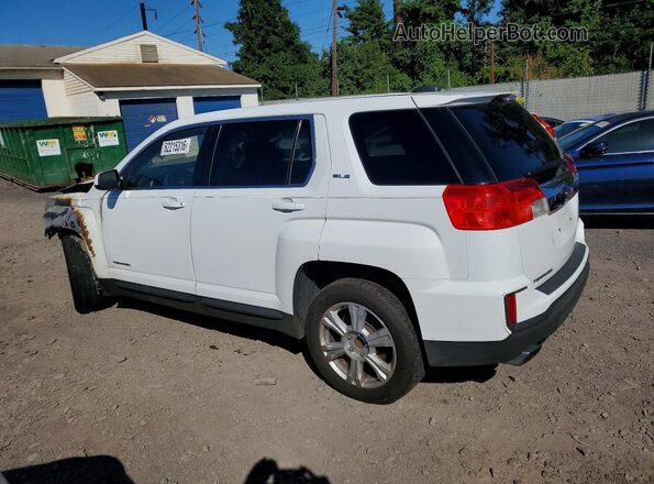 2GKALMEK2H6344420 2017 GMC TERRAIN White Задня ліва чверть