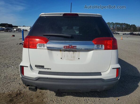 2GKALMEK3G6102072 2016 GMC TERRAIN White Rear view