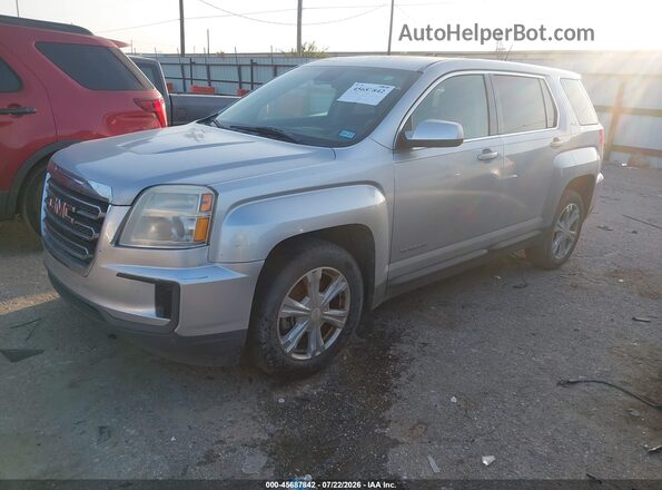 2GKALMEK3H6179364 2017 GMC TERRAIN Silver Передня ліва чверть