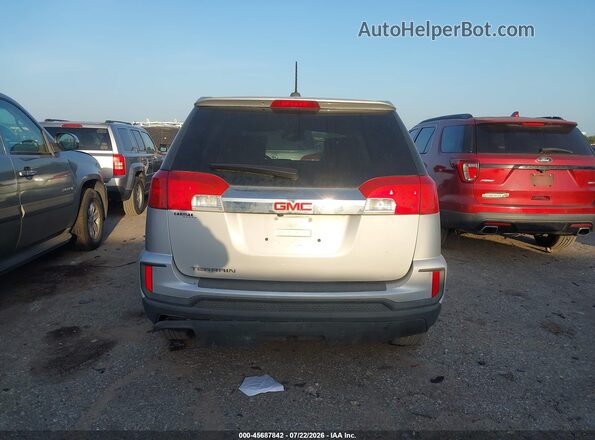 2GKALMEK3H6179364 2017 GMC TERRAIN Silver 