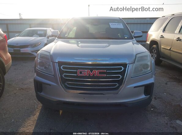 2GKALMEK3H6179364 2017 GMC TERRAIN Silver Вид щитка приладів