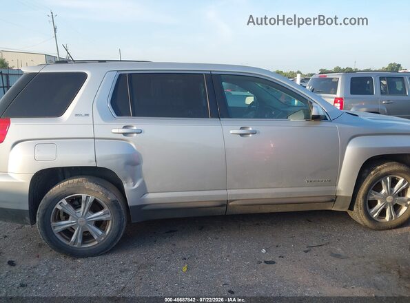 2GKALMEK3H6179364 2017 GMC TERRAIN Silver Вид задньої частини салону