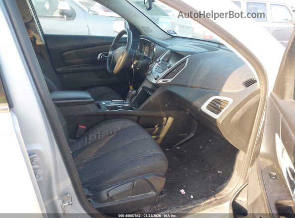 2GKALMEK3H6179364 2017 GMC TERRAIN Silver Вид салону спереду