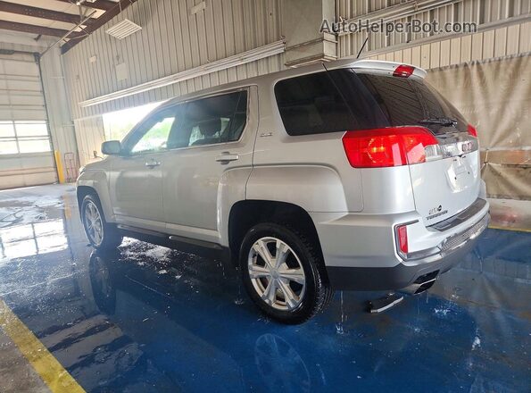 2GKALMEK3H6233245 2017 GMC TERRAIN Silver Задня ліва чверть