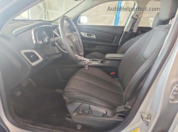 2GKALMEK3H6233245 2017 GMC TERRAIN Silver Вид салону спереду