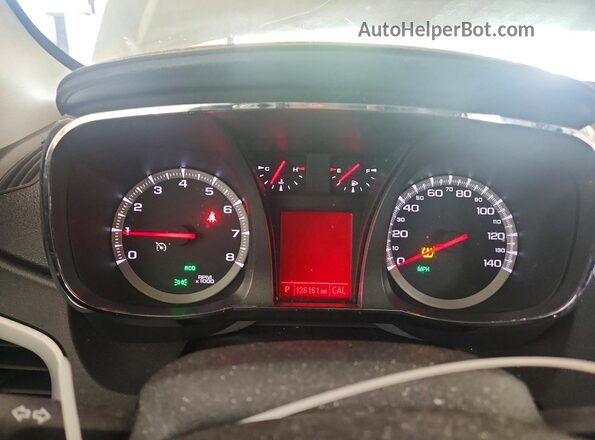 2GKALMEK3H6233245 2017 GMC TERRAIN Silver Вид щитка приладів