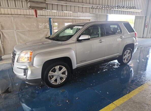2GKALMEK3H6233245 2017 GMC TERRAIN Silver 