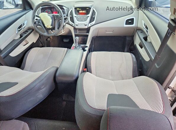 2GKALMEK4G6184281 2016 GMC TERRAIN White Vista del salpicadero