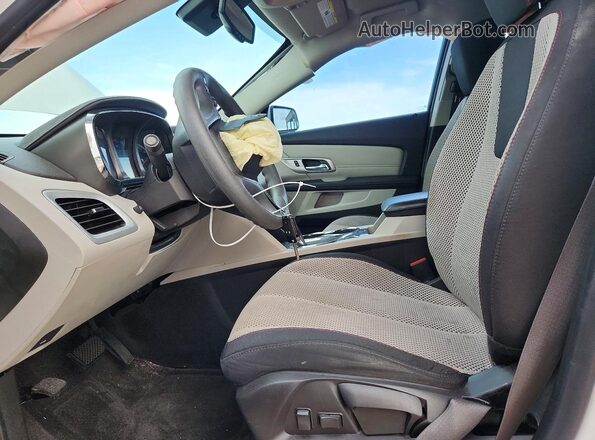 2GKALMEK4G6184281 2016 GMC TERRAIN White Vista interior delantera