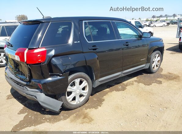 2GKALMEK4H6107542 2017 GMC TERRAIN Black Trasero derecho