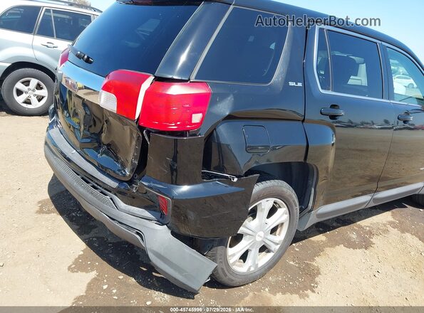 2GKALMEK4H6107542 2017 GMC TERRAIN Black 