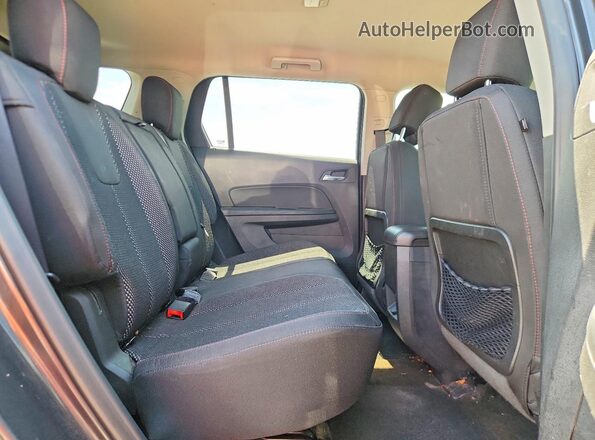 2GKALMEK4H6227681 2017 GMC TERRAIN Gray Հետևի նստատեղերի տեսք