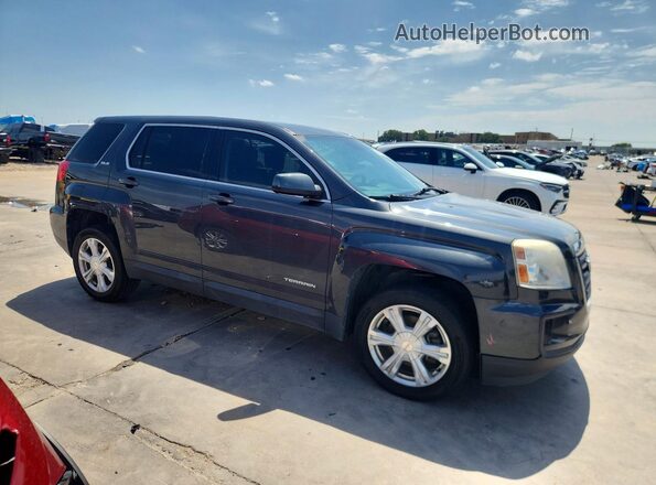 2GKALMEK4H6227681 2017 GMC TERRAIN Gray Առջևի աջ