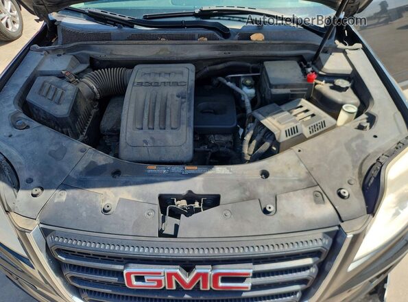 2GKALMEK4H6227681 2017 GMC TERRAIN Gray Սալոնի հետևի տեսք
