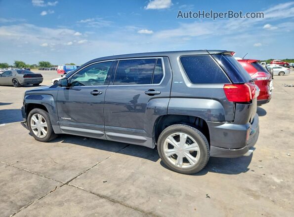 2GKALMEK4H6227681 2017 GMC TERRAIN Gray Հետևի ձախ
